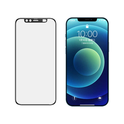 Apple iPhone 12 Pro Zore Secret Temperli Cam Ekran Koruyucu Siyah