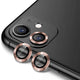Apple iPhone 12 Zore CL-12 Premium Safir Parmak İzi Bırakmayan Anti-Reflective Kamera Lens Koruyucu Rose Gold