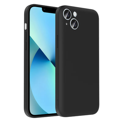 Apple iPhone 13 Kılıf Kamera Korumalı Kartlık Hazneli Zore Vitra Kapak Pembe