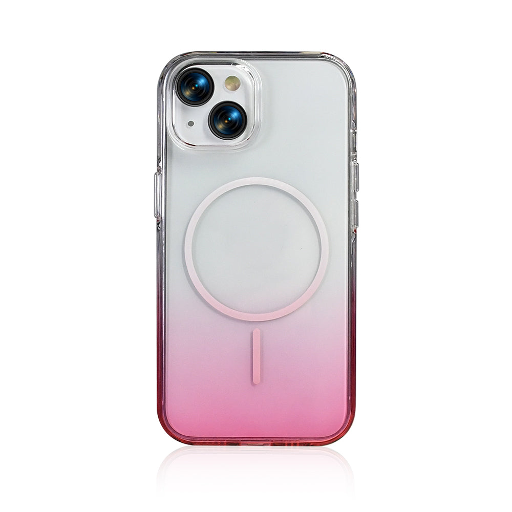 Apple iPhone 13 Kılıf M-Safe Şarj Özellikli Zore Septik Silikon Kapak Mor