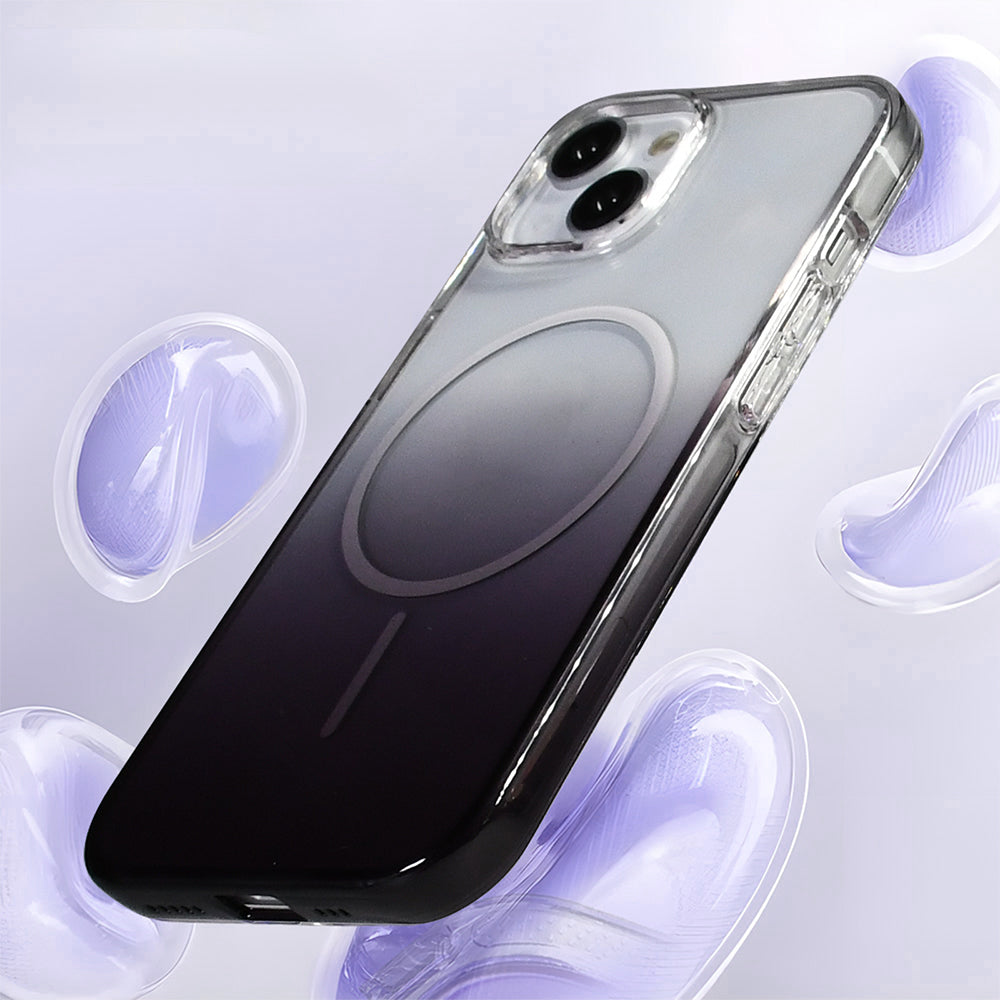 Apple iPhone 13 Kılıf M-Safe Şarj Özellikli Zore Septik Silikon Kapak Siyah