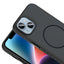 Apple iPhone 13 Kılıf M-safe Şarj Özellikli Zore Tea Kapak Lacivert