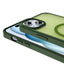 Apple iPhone 13 Kılıf M-safe Şarj Özellikli Mat Arka Yüzey Zore Sio Kapak Lila