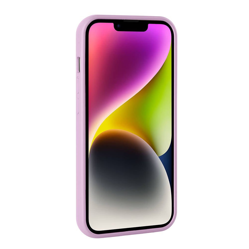 Apple iPhone 13 Kılıf Parlak Taşlı Tasarım Zore Pırlanta Kapak Lila