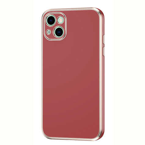 Apple iPhone 13 Kılıf Zore Bark Kapak Kahverengi