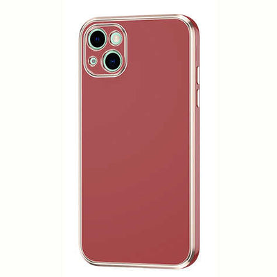 Apple iPhone 13 Kılıf Zore Bark Kapak Kahverengi