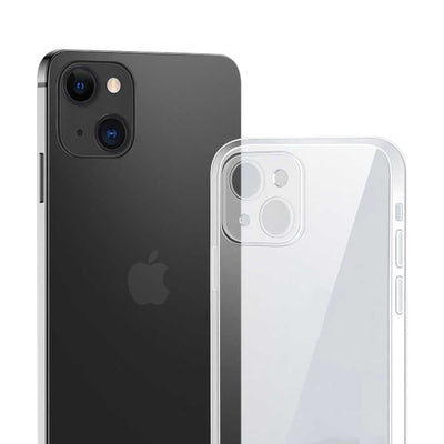 Apple iPhone 13 Kılıf Zore Blok Kapak Renksiz