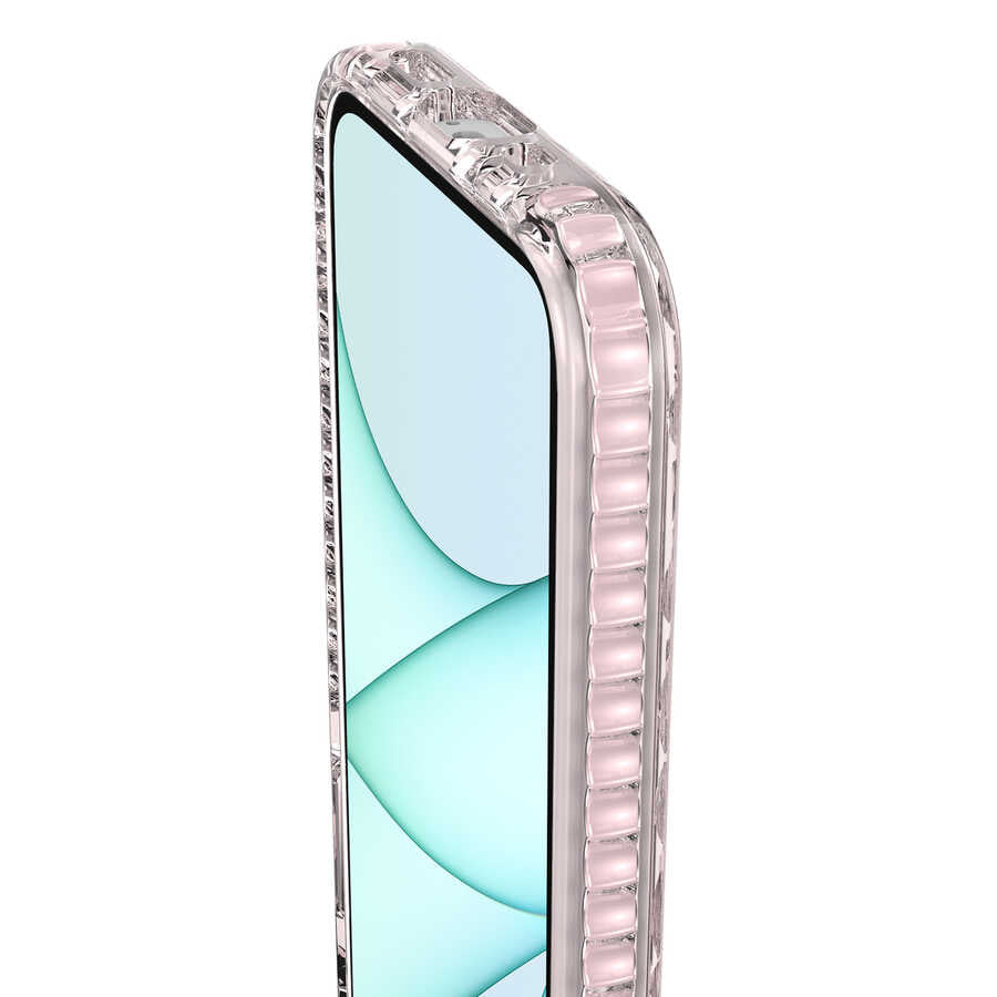 Apple iPhone 13 Kılıf Zore Buzz Kapak Beyaz