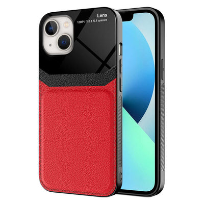 Apple iPhone 13 Kılıf Zore Emiks Kapak Kırmızı