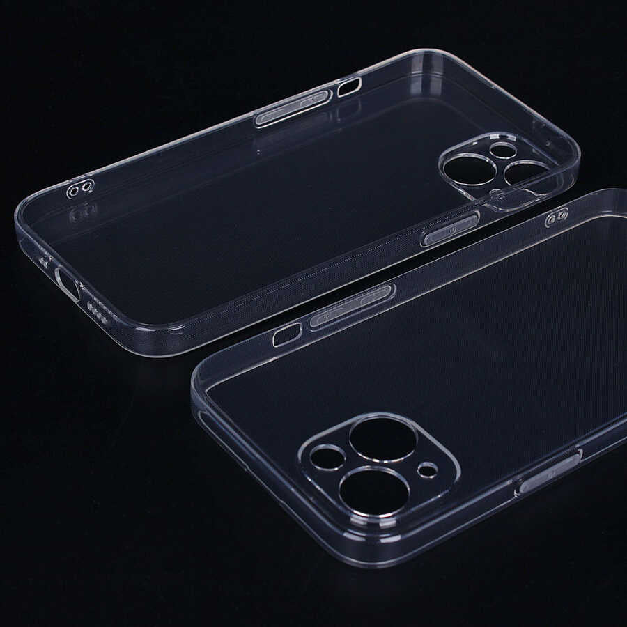 Apple iPhone 13 Kılıf Zore İmax Silikon Siyah