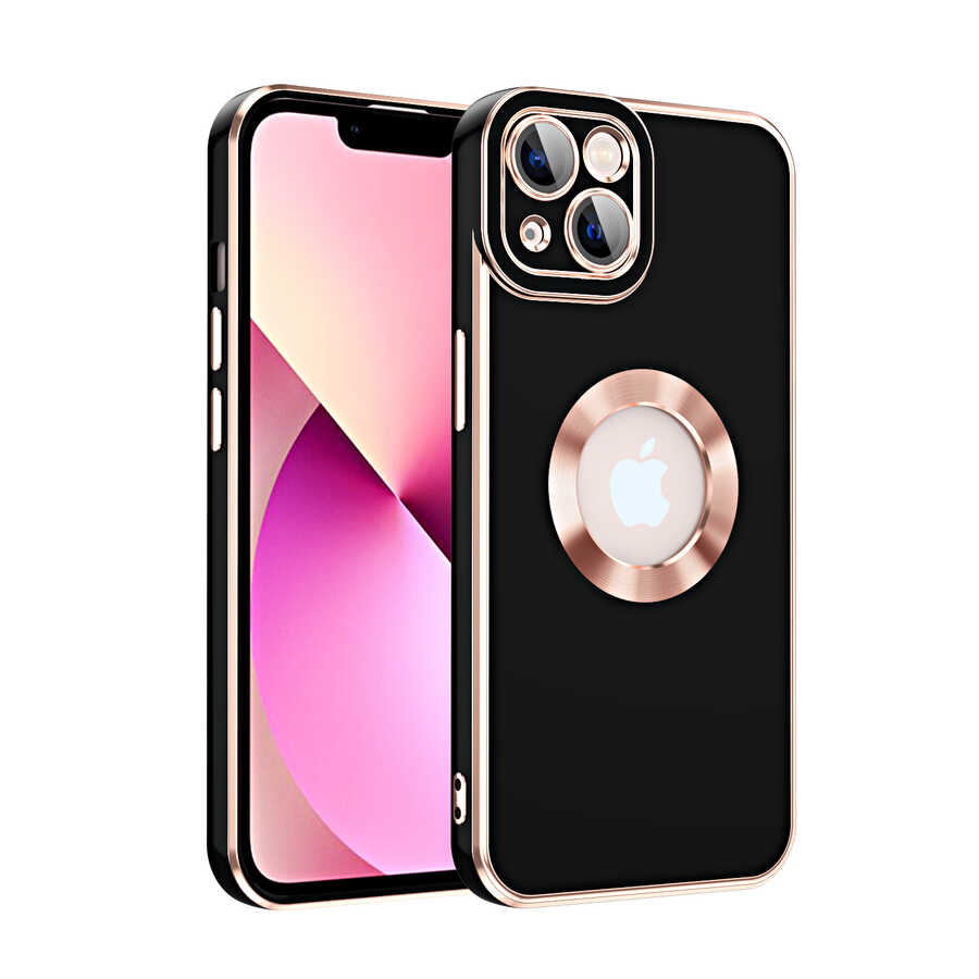 Apple iPhone 13 Kılıf Zore Kongo Kapak Siyah