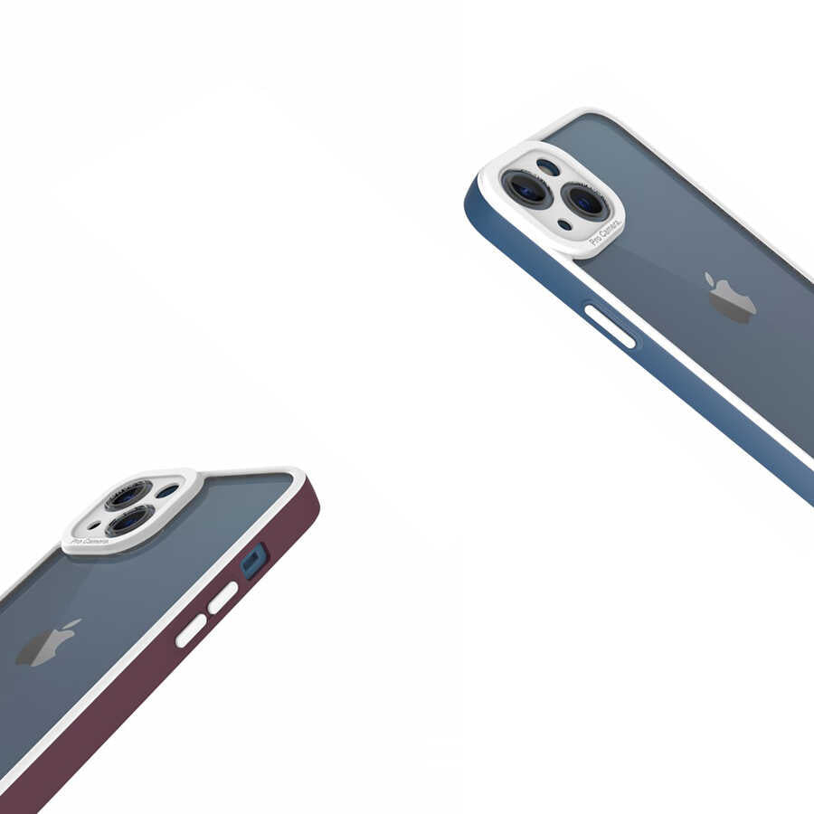 Apple iPhone 13 Kılıf Zore Mima Kapak Lacivert