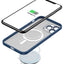 Apple iPhone 13 Kılıf Zore Mokka Wireless Kapak Lacivert