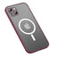 Apple iPhone 13 Kılıf Zore Mokka Wireless Kapak Rose Gold