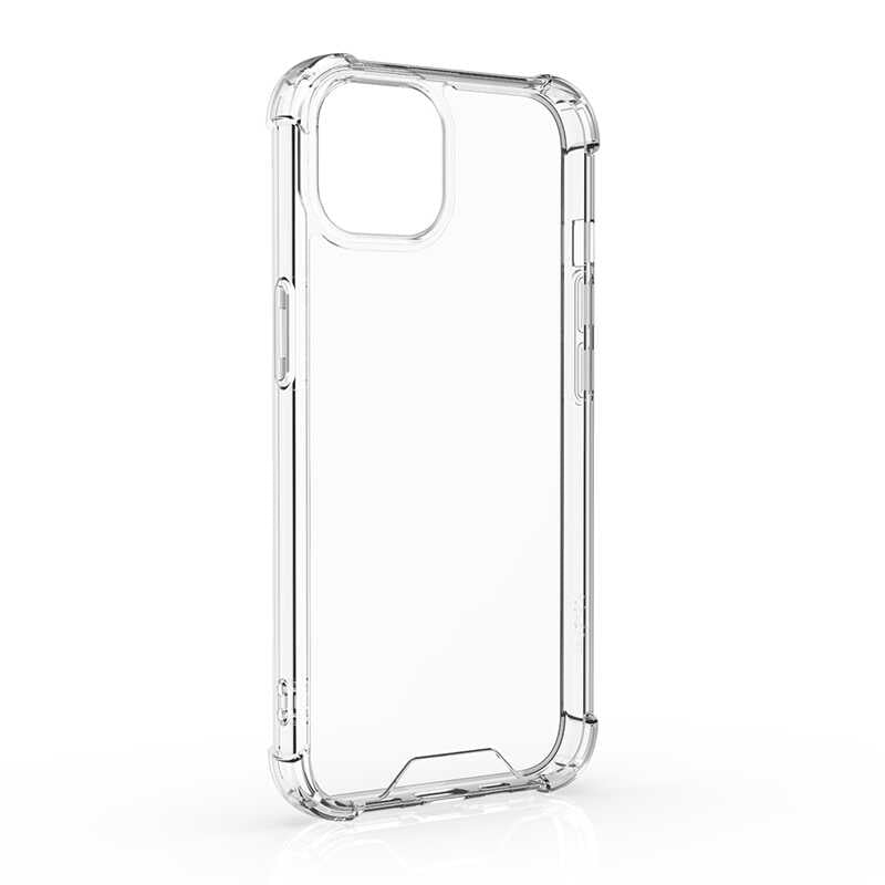 Apple iPhone 13 Kılıf Zore Nitro Anti Shock Silikon Renksiz