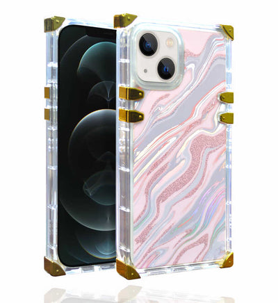 Apple iPhone 13 Kılıf Zore Ples Kapak Pembe