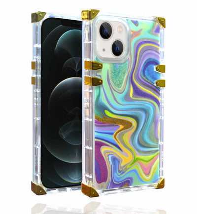 Apple iPhone 13 Kılıf Zore Ples Kapak Mavi