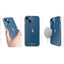 Apple iPhone 13 Kılıf Zore Skuba Kapak Gümüş