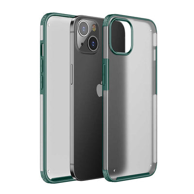Apple iPhone 13 Kılıf Zore Volks Kapak Koyu Yeşil