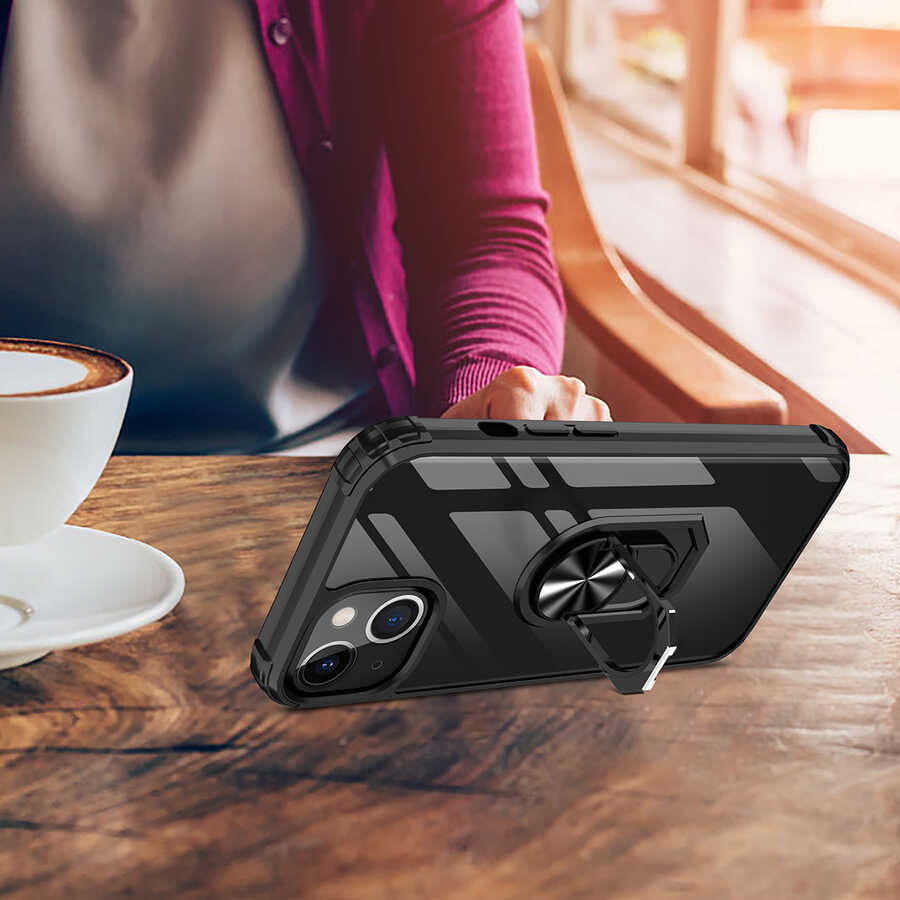 Apple iPhone 13 Mini Kılıf Zore Mola Kapak Kırmızı