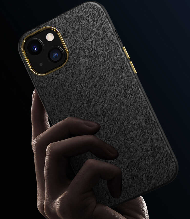 Apple iPhone 13 Mini Kılıf Zore Natura Kapak Lacivert