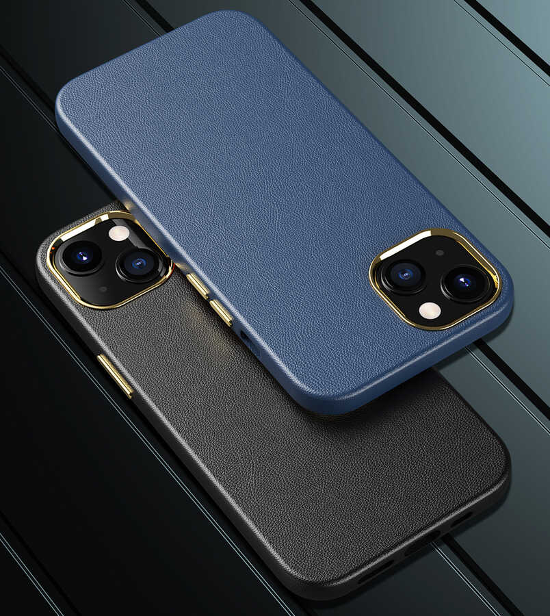 Apple iPhone 13 Mini Kılıf Zore Natura Kapak Kahverengi