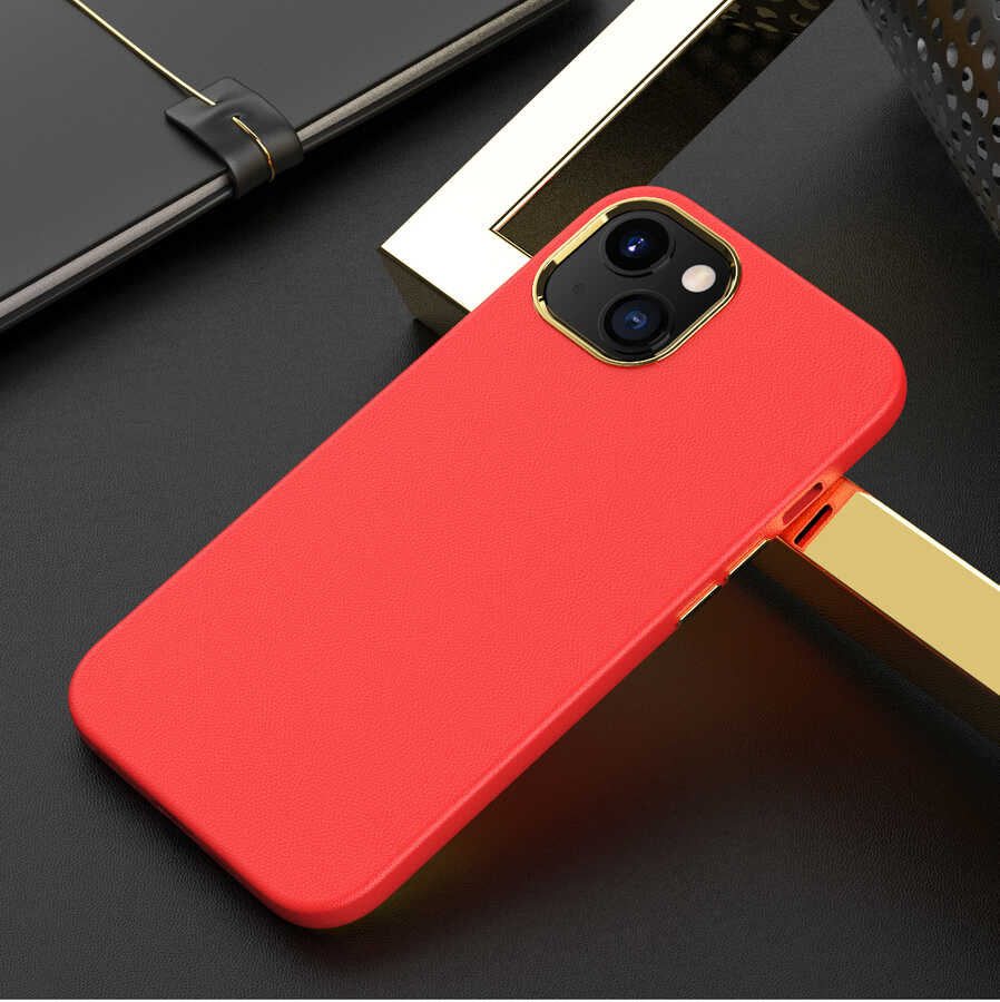 Apple iPhone 13 Mini Kılıf Zore Natura Kapak Lacivert