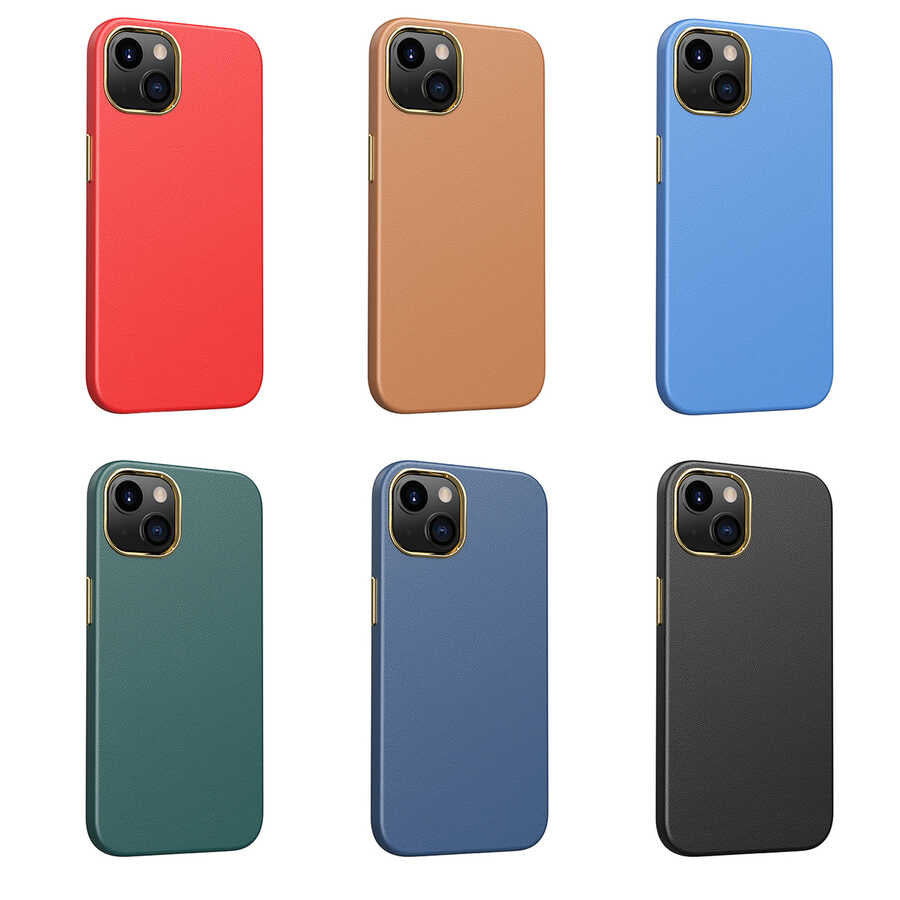 Apple iPhone 13 Mini Kılıf Zore Natura Kapak Yeşil