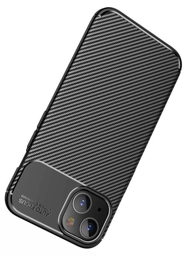 Apple iPhone 13 Mini Kılıf Zore Negro Silikon Kapak Lacivert