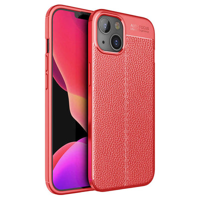 Apple iPhone 13 Mini Kılıf Zore Niss Silikon Kapak Kırmızı