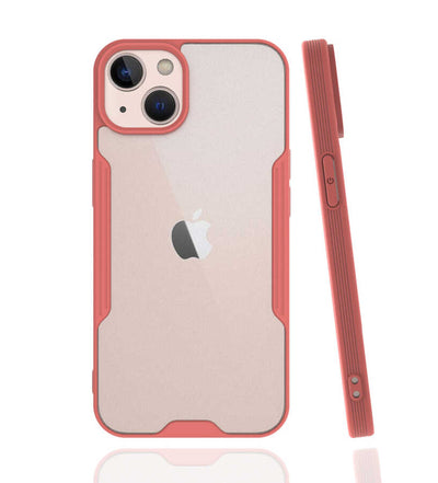 Apple iPhone 13 Mini Kılıf Zore Parfe Kapak Pembe