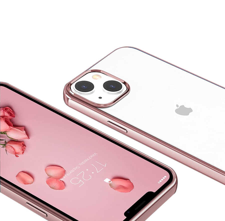 Apple iPhone 13 Mini Kılıf Zore Pixel Kapak Pembe