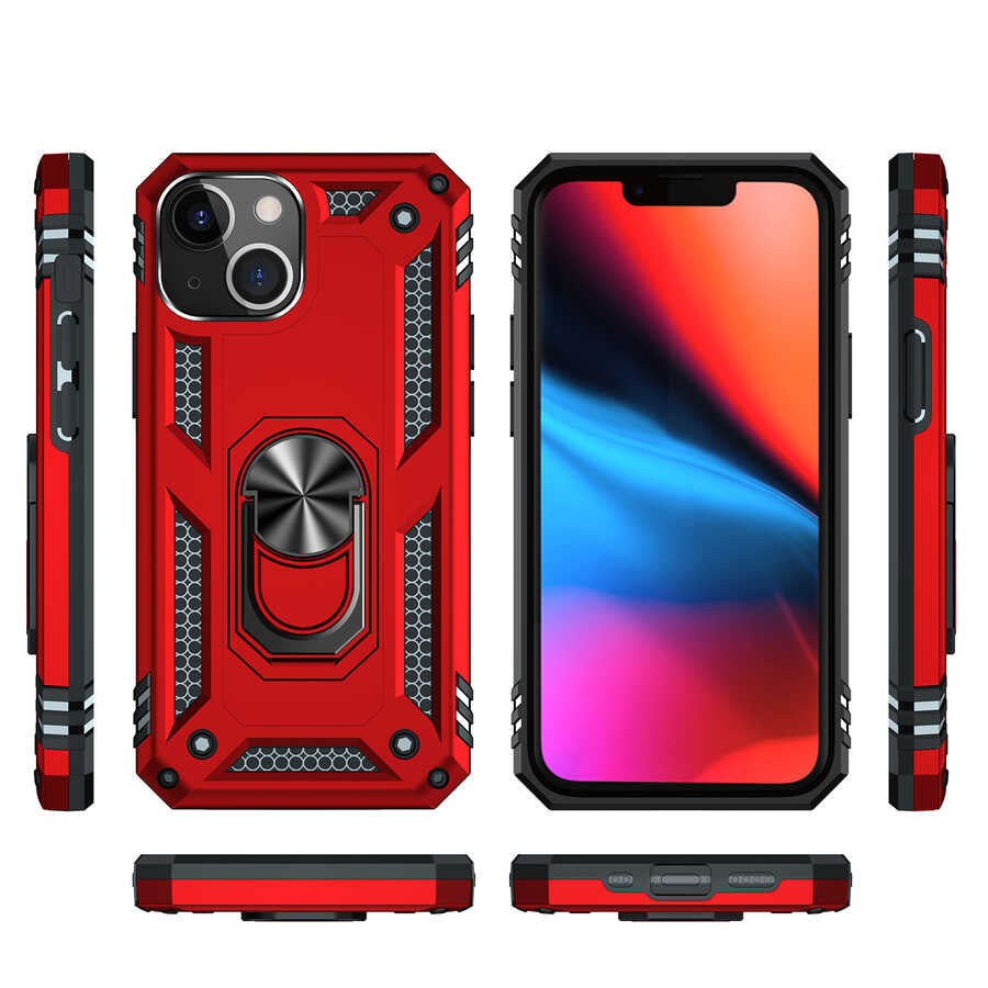 Apple iPhone 13 Mini Kılıf Zore Vega Kapak Gri