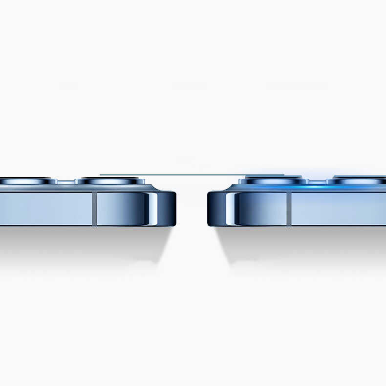 Apple iPhone 13 Mini Zore CL-03 Kamera Lens Koruyucu Kırmızı