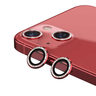 Apple iPhone 13 Mini Zore CL-06 Kamera Lens Koruyucu Gümüş