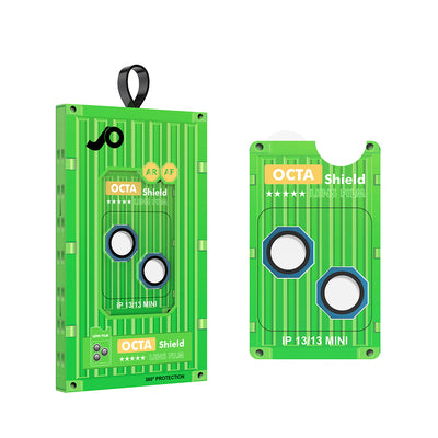 Apple iPhone 13 Mini Zore CL-19 Kamera Lens Koruyucu Mavi