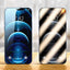 Apple iPhone 13 Mini Zore Fit Hard Mat Privacy Cam Ekran Koruyucu Siyah