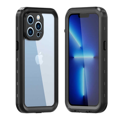 Apple iPhone 13 Pro Kılıf 1-1 Su Geçirmez Kılıf Siyah