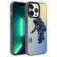 Apple iPhone 13 Pro Kılıf Desenli Zore Dragon Sert Kapak Astronot