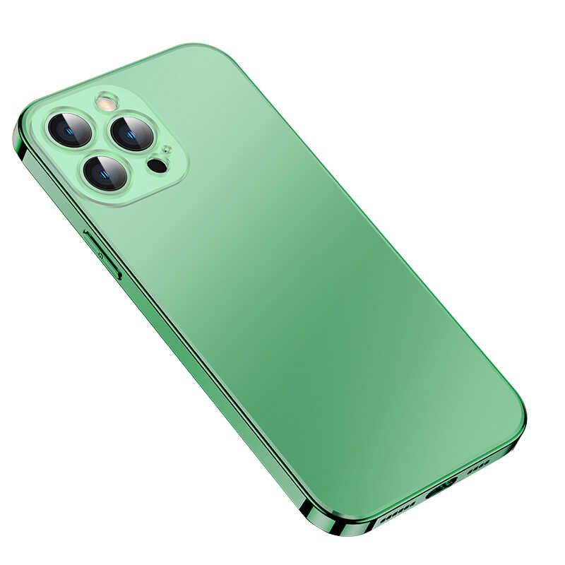 Apple iPhone 13 Pro Kılıf Zore Bobo Kapak Yeşil