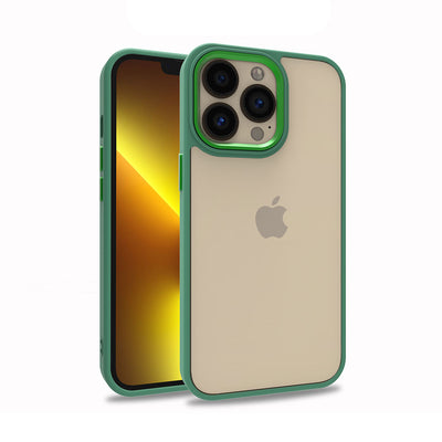 Apple iPhone 13 Pro Kılıf Zore Flora Kapak Sierra Mavi