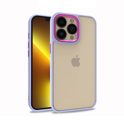Apple iPhone 13 Pro Kılıf Zore Flora Kapak Lila