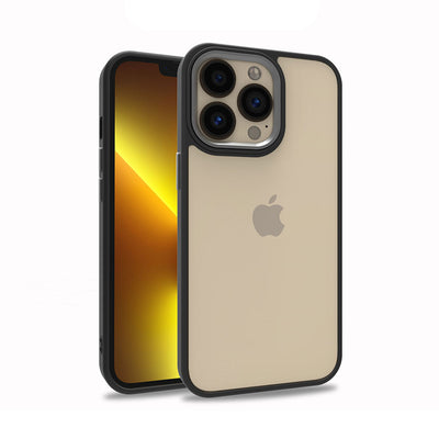 Apple iPhone 13 Pro Kılıf Zore Flora Kapak Siyah