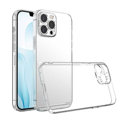 Apple iPhone 13 Pro Kılıf Zore Kamera Korumalı Süper Silikon Kapak Renksiz