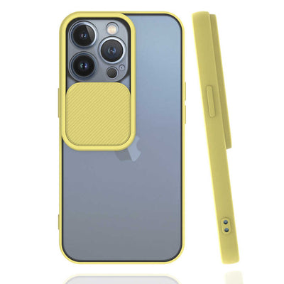 Apple iPhone 13 Pro Kılıf Zore Lensi Kapak Turkuaz