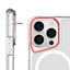 Apple iPhone 13 Pro Kılıf Zore M-safe Şarj Özellikli T-Max M-safe Kapak Renksiz