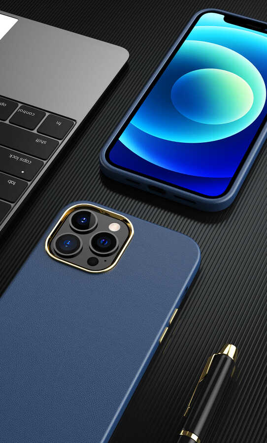 Apple iPhone 13 Pro Kılıf Zore Natura Kapak Siyah