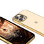Apple iPhone 13 Pro Kılıf Zore Pixel Kapak Gold