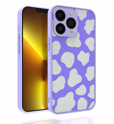 Apple iPhone 13 Pro Max Kılıf Desenli Kamera Korumalı Parlak Zore Nora Kapak NO6