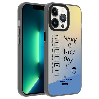 Apple iPhone 13 Pro Max Kılıf Desenli Zore Dragon Sert Kapak Have